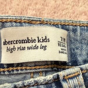 Abercrombie Kids Blue Denim High Rise Jeans